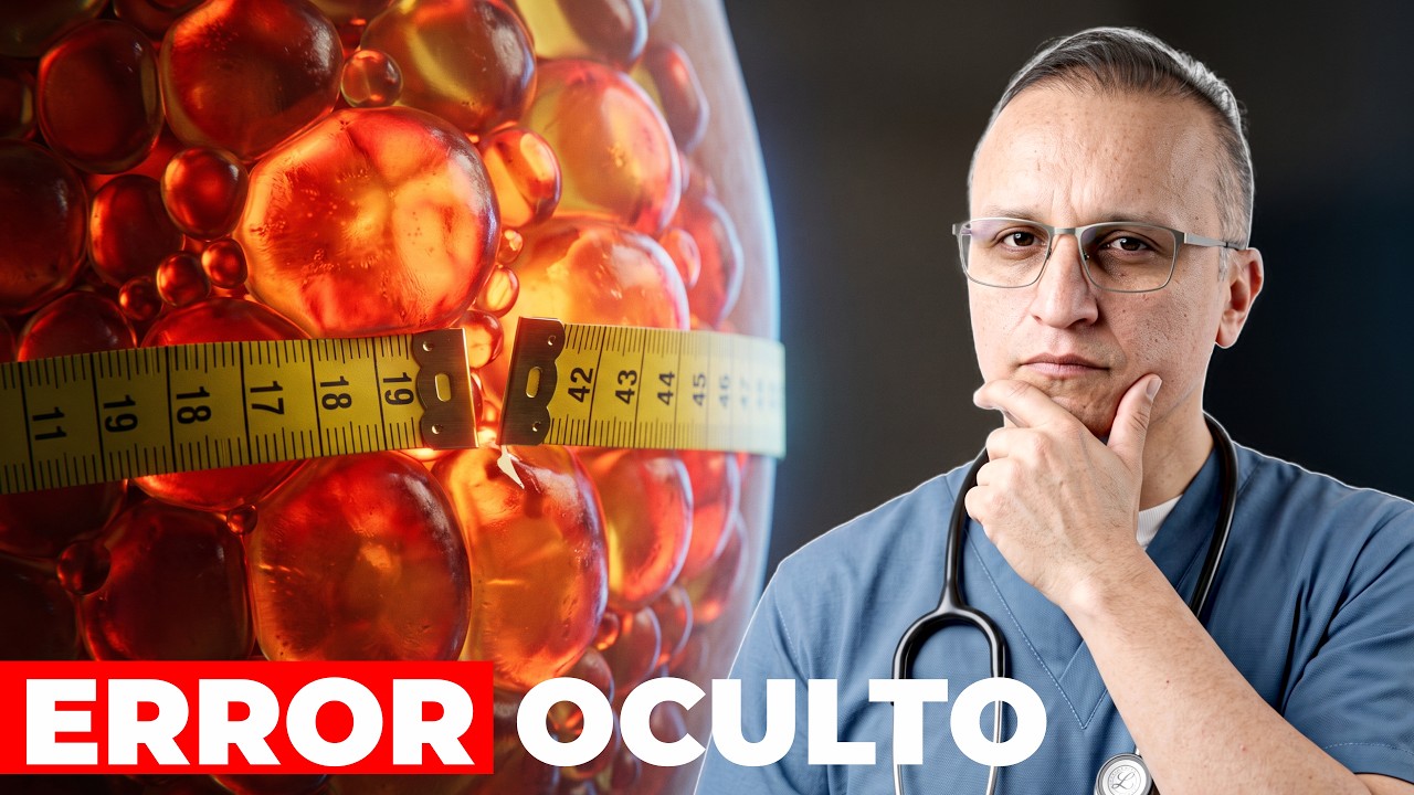 Grasa Abdominal por Cortisol: ¿Por Qué Falla Tu Dieta? (Médico Explica)