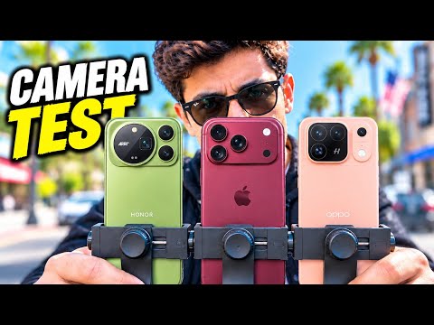 Honor Magic 9 Pro Max Vs iPhone 18 Pro Max Vs Oppo Find X10 Pro Max | Ultimate Camera Battle!