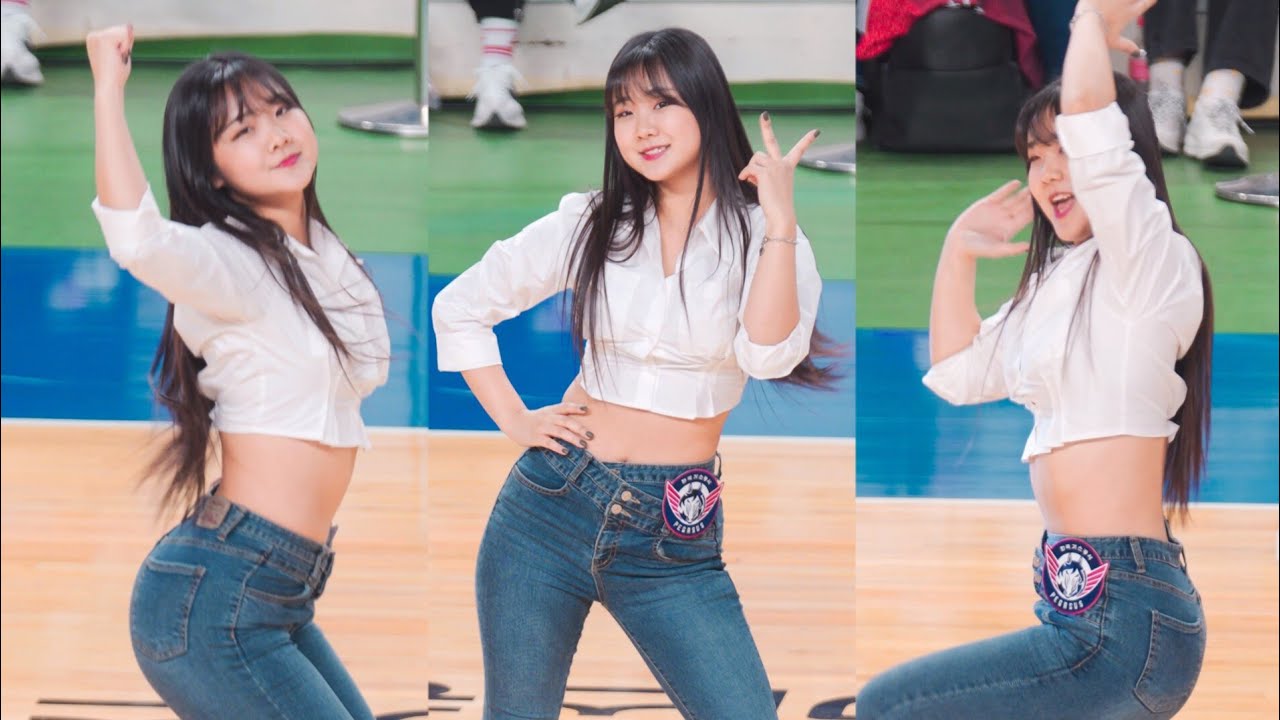 한국가스공사페가수스 이소희 치어리더 공연 원더우먼 230212 4k 60fps