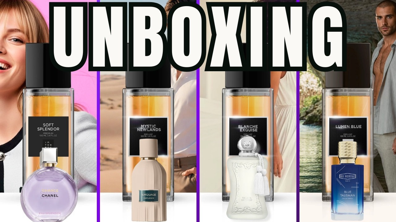 Unboxing e Primeiras Impressões dos Incríveis Lançamentos da In The Box #perfume #perfumorista