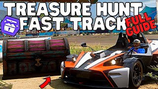 Forza horizon 5 TREASURE HUNT How to complete FAST TRACK EASY!-Treasure chest location-Best method