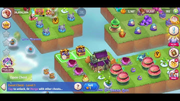 Merge Magic Merging Leocapra Event Chests • Double Event Rewards for 170 Gems & Level 2 Leocapra ☆☆☆