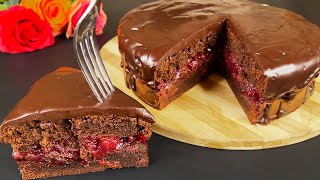 I can't stop making this chocolate cake. Better than the famous yogurt cake! by lecker essen 5,142 views 2 weeks ago 8 minutes, 3 seconds