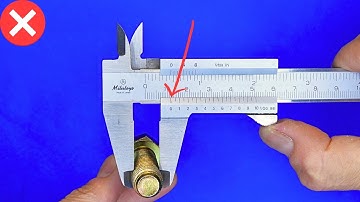 94% of People don´t know how to to use and Read a Vernier Caliper.  But you can do it yourself!!