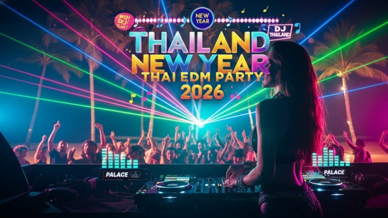 EDM Thailand 💃 จังหวะน้ำสงกรานต์ แสงไฟสุดมันส์ | Thai EDM Party