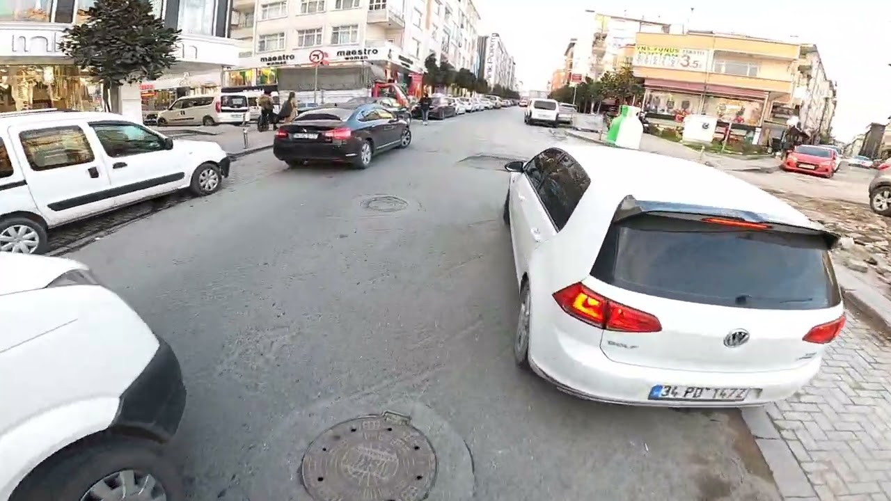 Elektrikli bisiklet Alba 500rh ile güngören turu  | Gopro Hero 8 1080p 60fps | 25 Ocak 2023 2.Bölüm