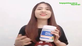 REVIEW vien nhai VITAMIN C 500MG WAGNER cua UC