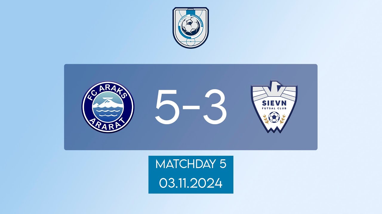 Аракс-ФАФ - ФК Сиевн 5:3