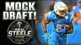 Mock Draft!! Yahoo, 10 Team, PPR, Pick 2!! Fantasy Football 2026!!