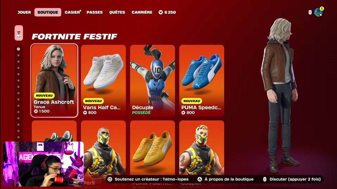 🔴 NOUVEAUX SKINS Resident Evil , Boutique FORTNITE du 1 MARS, Item shop march 1