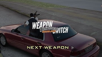 (samp/open.mp) Weapon Switching in Vehicle
