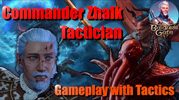 Baldurs Gate 3: Killing Commander Zhalk - No cheese or consumables