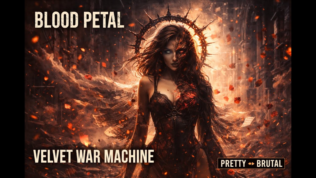 VELVET WAR MACHINE (Shred Solo + Double Kick Chaos) | Blood Petal