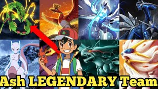 Ash's legendary team. Explained in hindi. By Toon Clash.