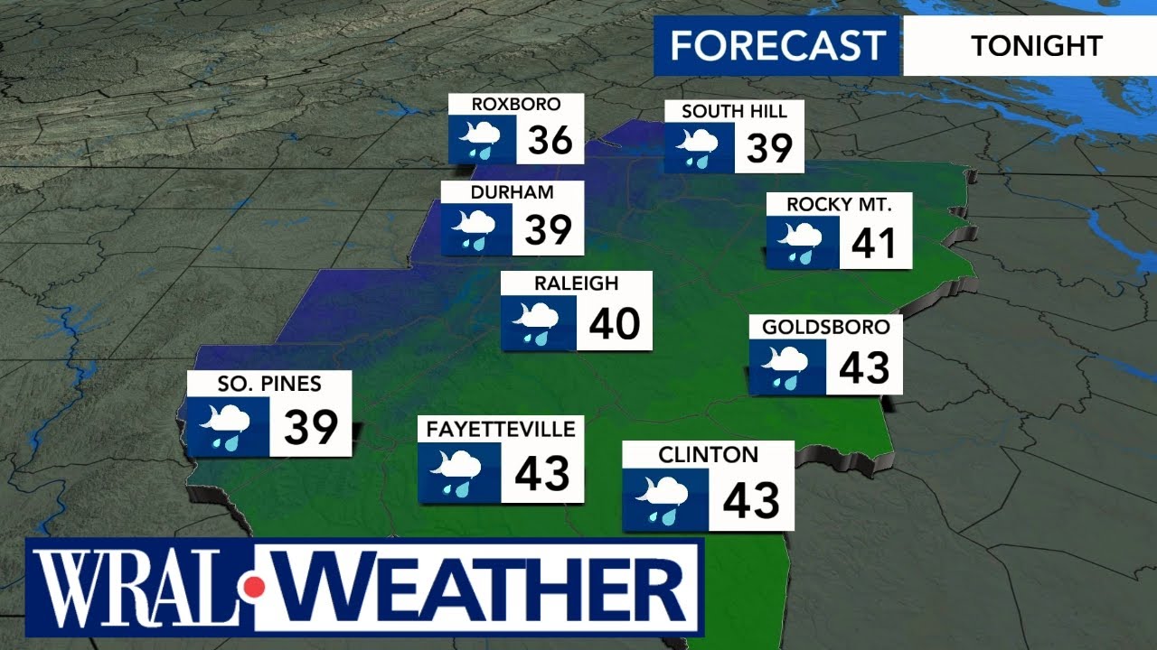 North Carolina Forecast Bitterly cold mornings to bring coldest air of