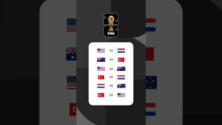 What if ALL World Cup Teams Draw 1–1? #shorts