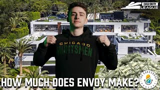 WHAT DOES ENVOY SPEND HIS MONEY ON