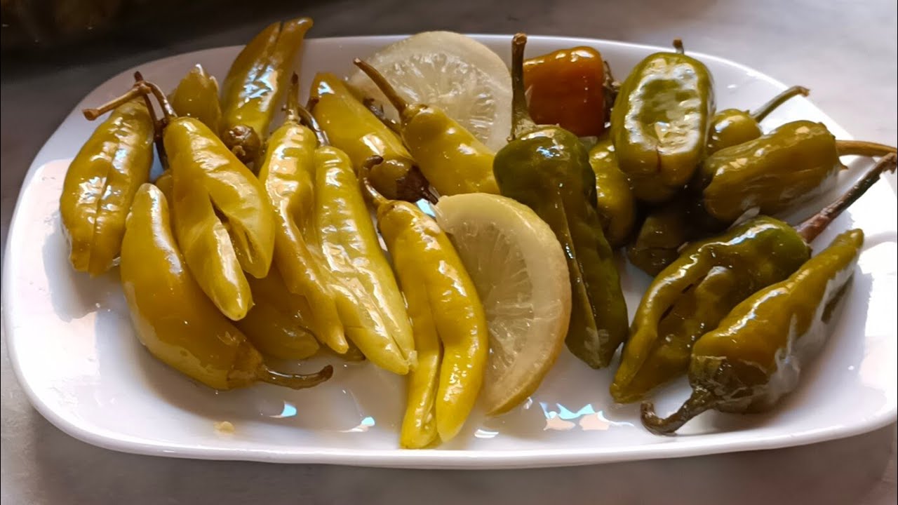 فلفل بومنڨوع البسكري🔥 مع جميع اسراره يجي يطرطق وحده😋 ل جميع الأطباق التقليدية البسكريه مخلل الحار