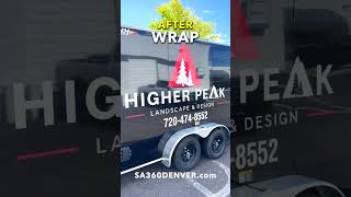 Trailer wraps! Utilize all space for advertising 24/7