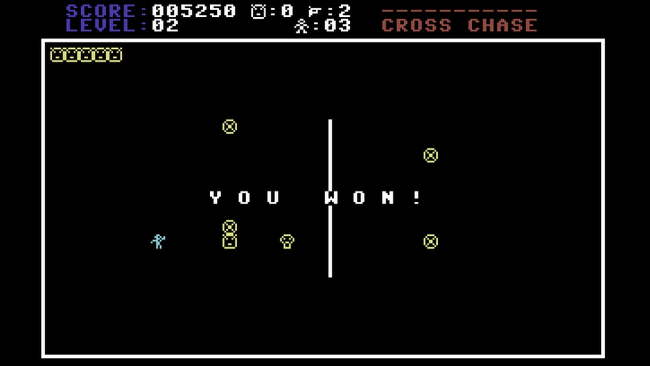 C64 Game: Cross Chase (NEW RELEASE) - YouTube