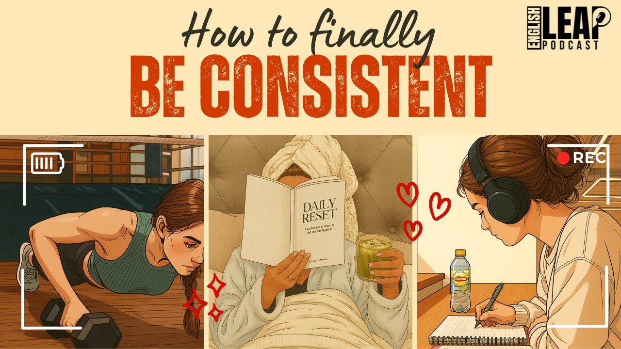 Consistent English English Podcast For Learning English | Force Yourself To Be Consistent ...