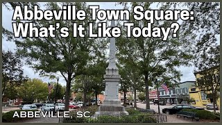 Step Back in Time: A Walk Through Abbeville's Historic Square