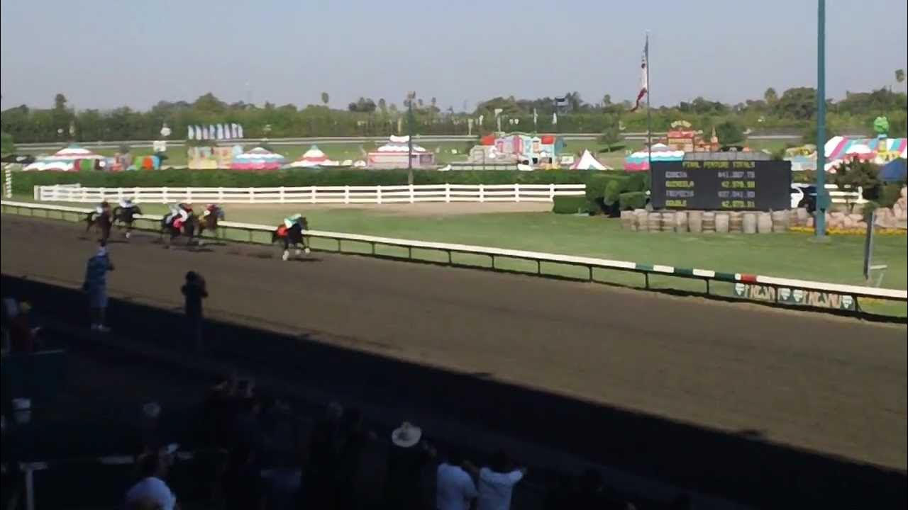 Big Fresno Fair Horse Racing 2012 YouTube