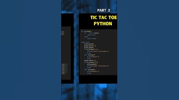 TIC TAC TOE - PYTHON