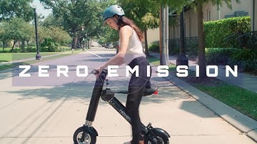 ET-King [Hype Hover-1] Electric Moped Scooter Folding E-Bike Review Riding Story-002