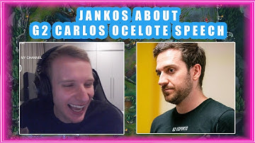 Jankos About G2 CARLOS OCELOTE SPEECH 👀 [0-20 INCIDENT]