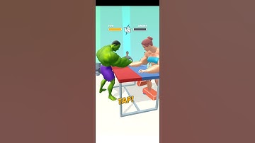 Satisfying muscle rush gameplay Level-54 | Android/iOS #Shorts