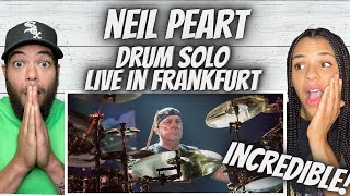 WE'RE SHOOK!| FIRST TIME HEARING  Neil Peart Drum Solo  Rush Live In Frankfurt REACTION
