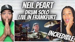 WE'RE SHOOK!| FIRST TIME HEARING  Neil Peart Drum Solo - Rush Live In Frankfurt REACTION