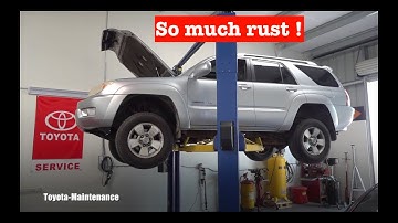 Extremely rusted Toyota 4Runner