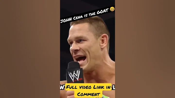 WWE John Cena breaking character. #wwe#raw#smackdown#johncena#shorts#funny