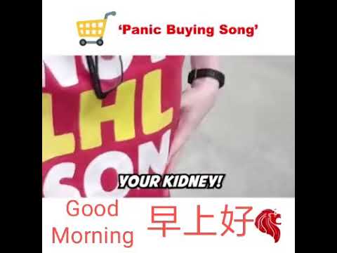 Panic buying song  challenge 