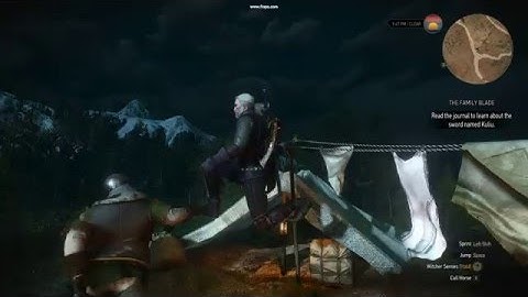 The Witcher 3 - Walk bug