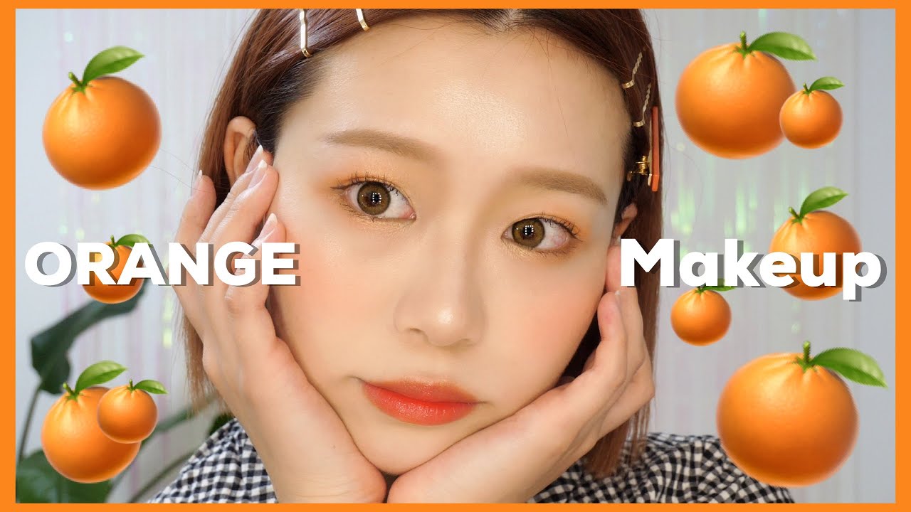【夏メイク】オレンジメイク🍊OrangeMakeup by桃桃