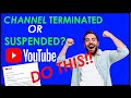 YouTube Channel Terminated? Unbelievable Solution You HAVE to Try!