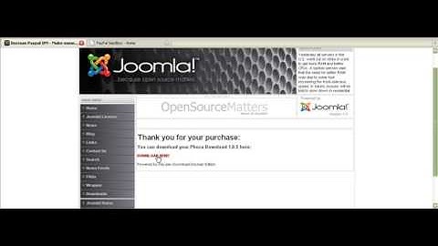DOCman Pay per Download - Joomla PayPal IPN Integration