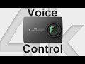 Xiaomi Yi II 4k ActionCam Firmware 1.9.0 Voice Control