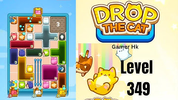 Drop The Cat Level 349 Walkthrough Solution 