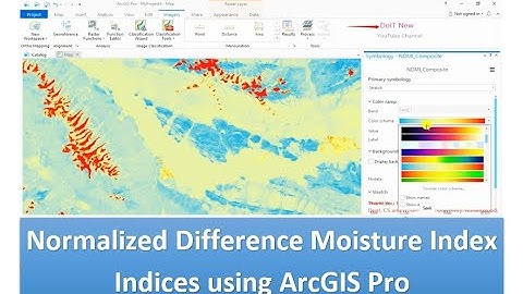 How to Create NDMI in ArcGIS Pro | Step-by-Step Guide to Normalized Difference Moisture Index