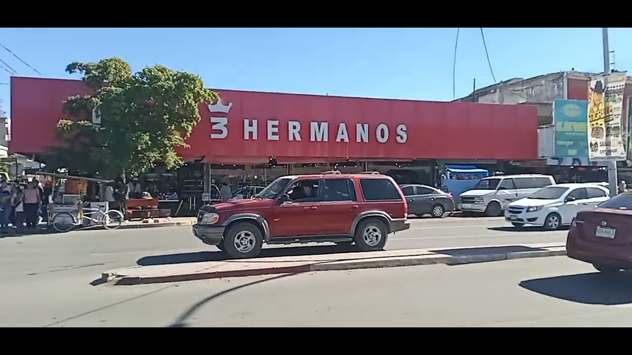 CAMINE por el centro de la ciudad de navojoa sonora