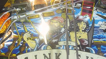 Bally BLACK ROSE Pinball Machine: Flashers Test