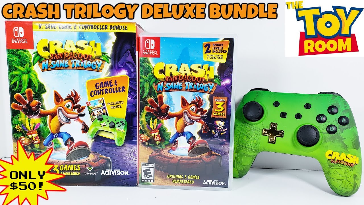 Crash Sane Trilogy DELUXE Unboxing Switch) - YouTube