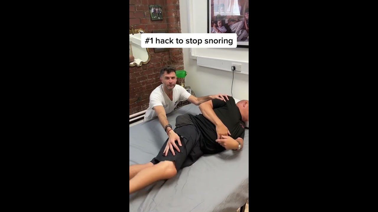  1 Hack To Stop Snoring