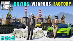 MICHAEL PURCHASED NEW WEAPONS FACTORY | GTA 5 GAMEPLAY #345 | GTA V
