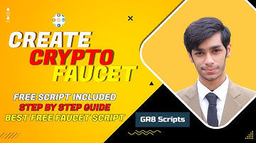 How to create your own crypto faucet + free script. GR8 Faucet Script (how to make crypto faucet)