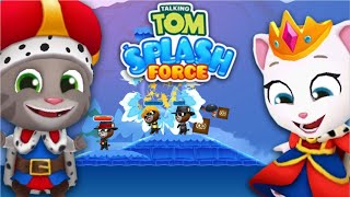 Talking Tom Splash Force | King Tom and Queen Angela | Full-Screen Walkthrough Gameplay